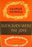 'Such, Such Were the Joys' (front cover)