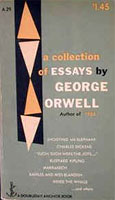 [A Collection of Essays by George Orwell - Cover page]