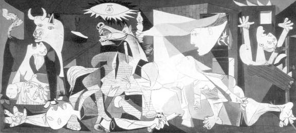 ['Guernica' - Drawing by Pablo Picasso]